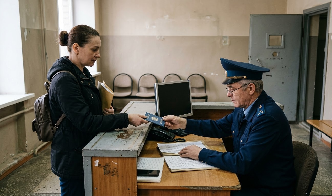 Подача заявления на свидание в СИЗО и проверка документов